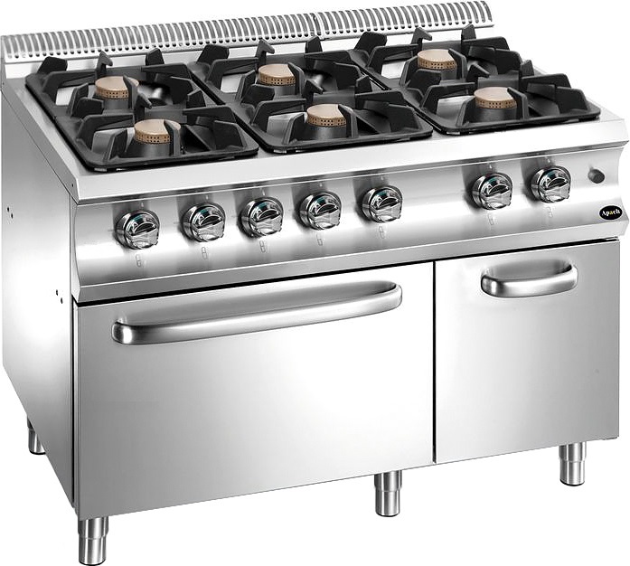 Плита газовая 900 серии Apach Chef Line GLRRG129FG