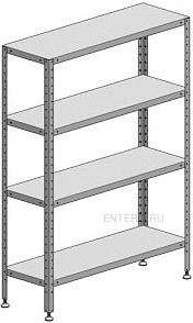 Стеллаж кухонный Марихолодмаш С-4-0,6/1,2/1,8