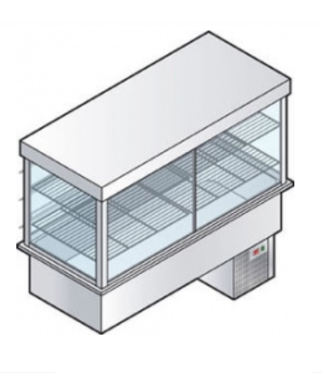 Прилавок для холодных блюд EMAINOX IVTRV4