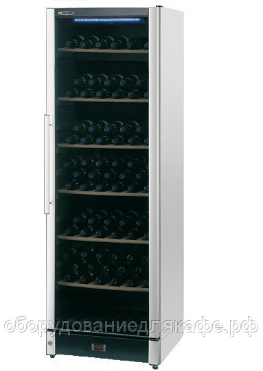 Шкаф винный Tecfrigo WINE 185 СЕРЕБРИСТЫЙ