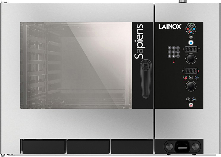 Пароконвектомат Lainox Sapiens SAEV072R+LCS+KSC004O