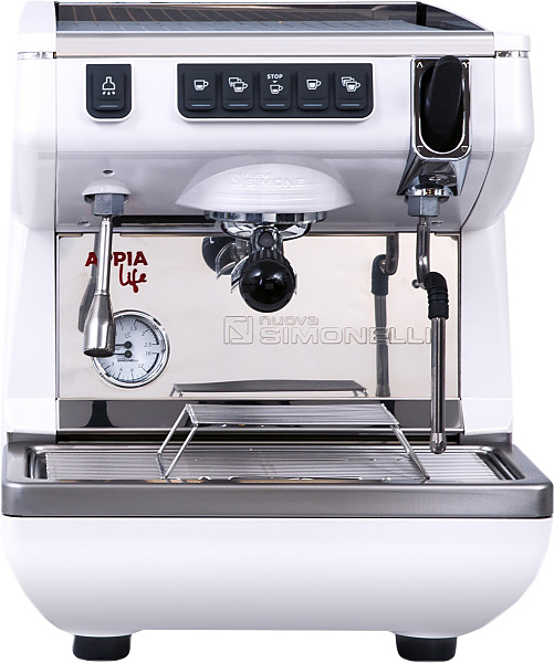 Кофемашина Nuova Simonelli Appia Life 1Gr V white высокая группа