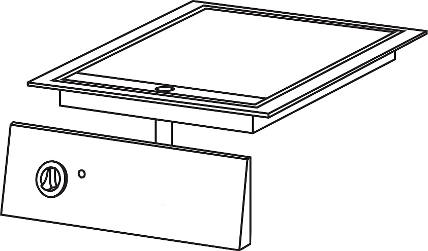 Поверхность жарочная Ascobloc IEB 231