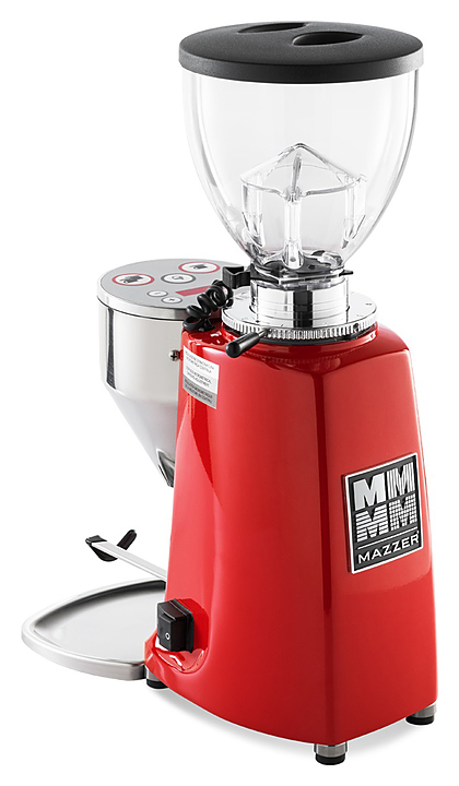 Кофемолка Mazzer Mini Electronic A красная