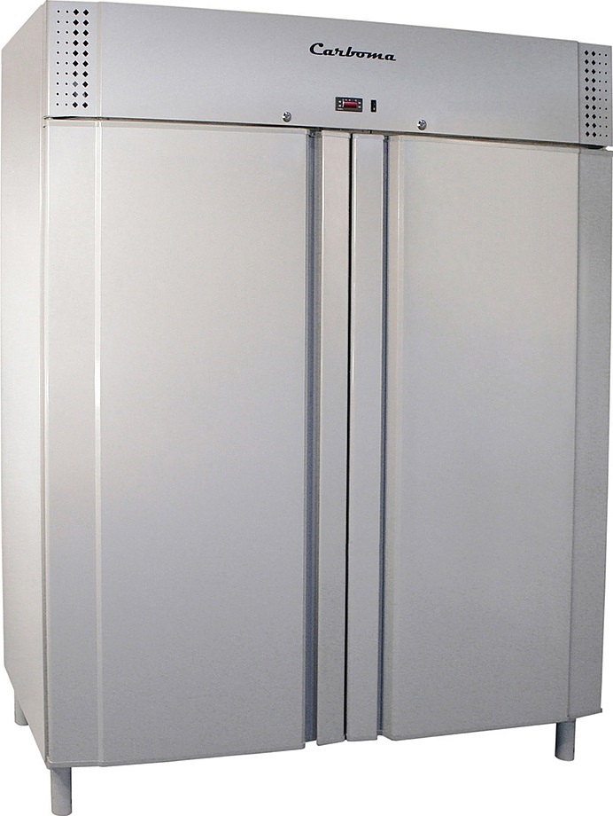 Шкаф комбинированный Carboma RF1120 INOX