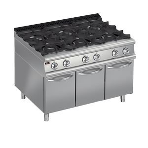 Плита газовая 700 серии Apach Chef Line LRG127CS PLUS