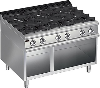 Плита газовая 700 серии Apach Chef Line LRG127OS PLUS