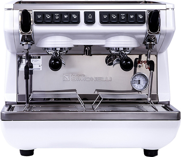 Кофемашина Nuova Simonelli Appia Life Compact 2 Gr V white высокие группы, экономайзер