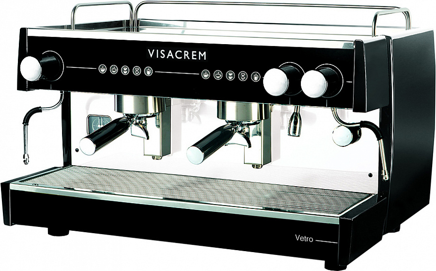 Кофемашина Quality Espresso Visacrem Vetro 2GR высокая группа